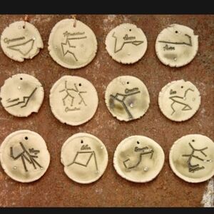 Essential Oil Zodiac Sign Constellation Necklace Stoneware Cubic Zirconia